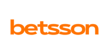 Logo de Betsson, puesto 9 entre las casas de apuestas legales de Colombia